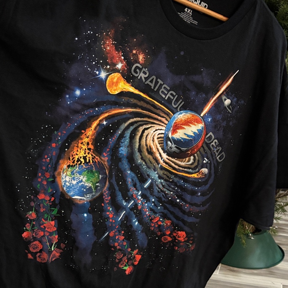 Liquid Blue Cosmic Grateful Dead Tee
